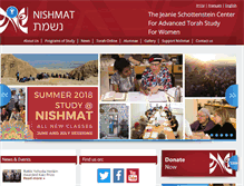 Tablet Screenshot of nishmat.net